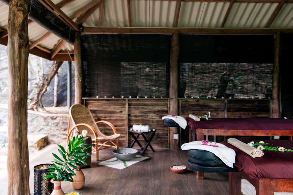 A chance to relax with a massage