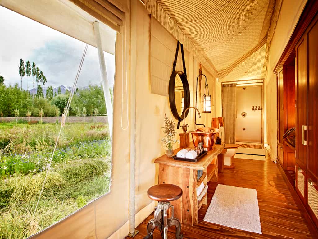 En-suite bathroom, Shower cubicle, Round-the-clock hot and cold water, Hair dryer and shaver socket, Custom-made bedroom slippers, eye masks, and earplugs, Custom-made bath accessories