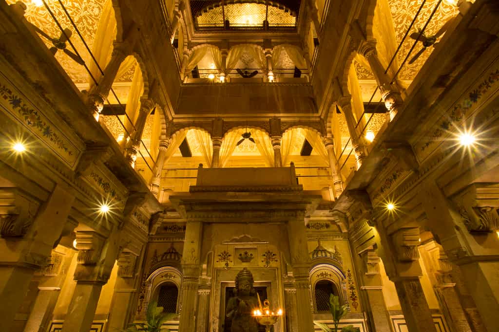 Floor view from Bada Aangan (Central Courtyard)
