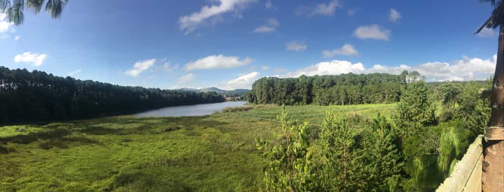 The Luwawa Damn is a wonder area to walk around, sit by and relax, hire one of the Lodge Kayaks to paddle on or even try your hand at fishing in!