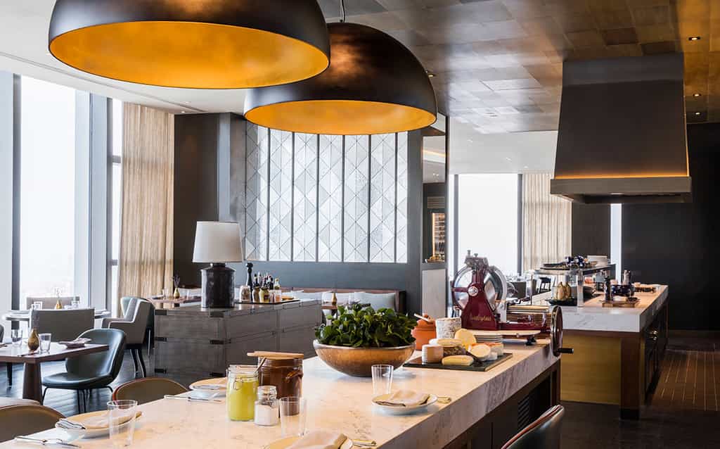 Elaborate Continental breakfast, French comfort food and regional Cambodian favorites.