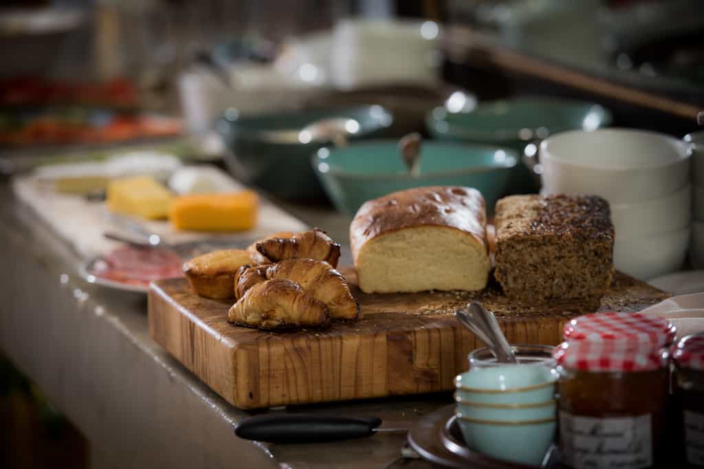 Breakfast freshly prepared daily