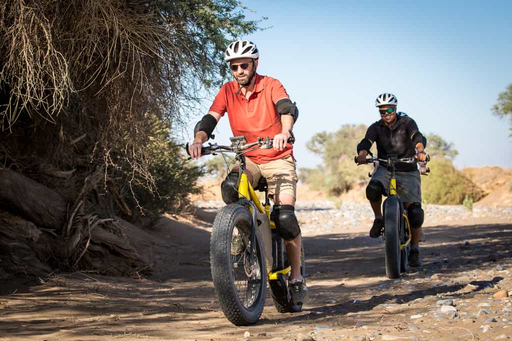 Enjoy bike tours through the reserve