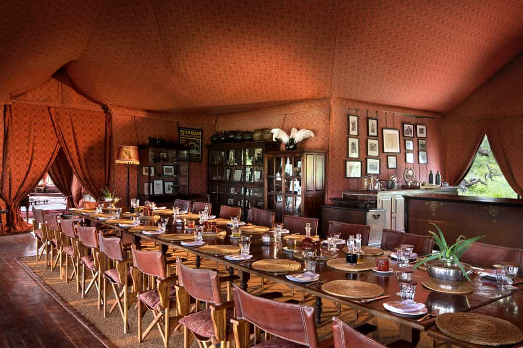 Main Tent Dinning Area 