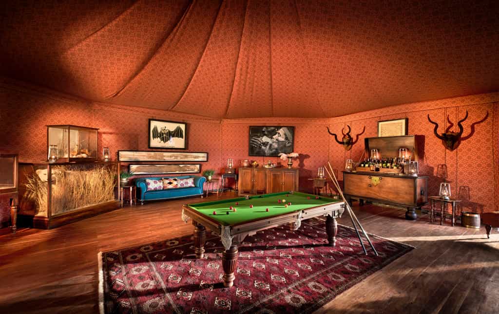 Pool Table in the Main Area