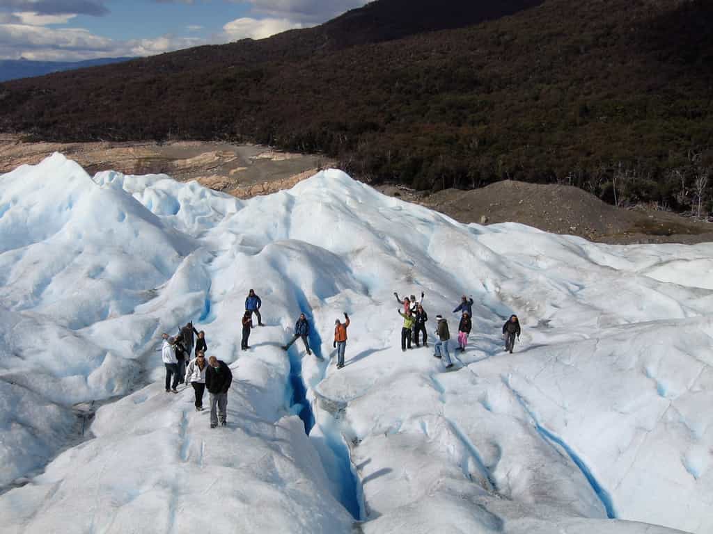 Los Glaciares National Park, trekking on the ice. One of the main excursions in the area