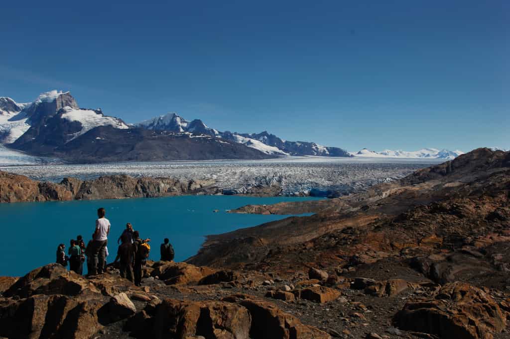 Estancia Cristina, view of the Upsala Glacier