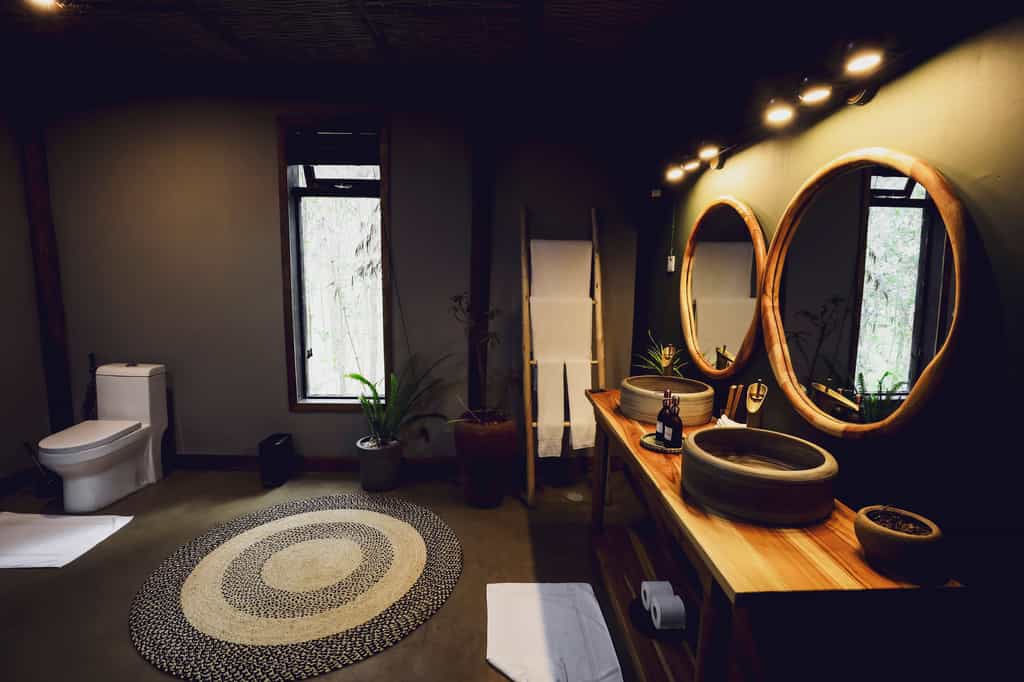 Luxury suite bathroom