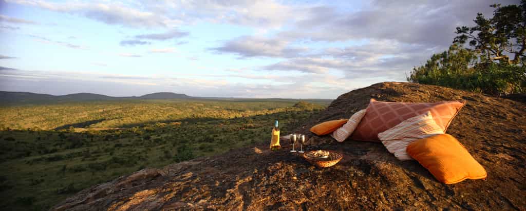 Chilled drinks as you watch the sun go down
