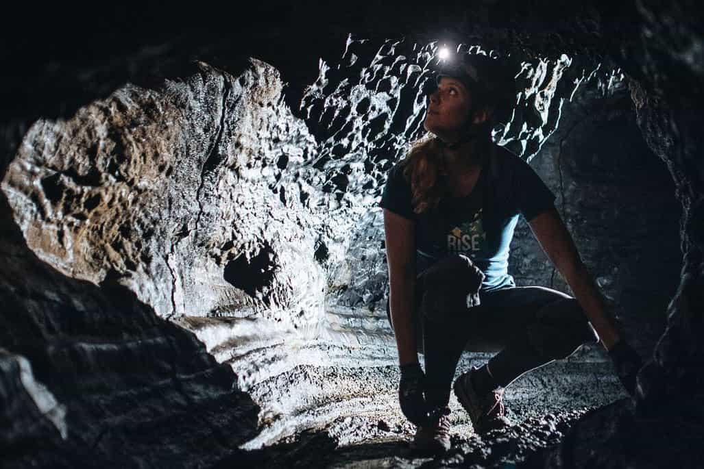 Reunion Island holiday - lava tunnles