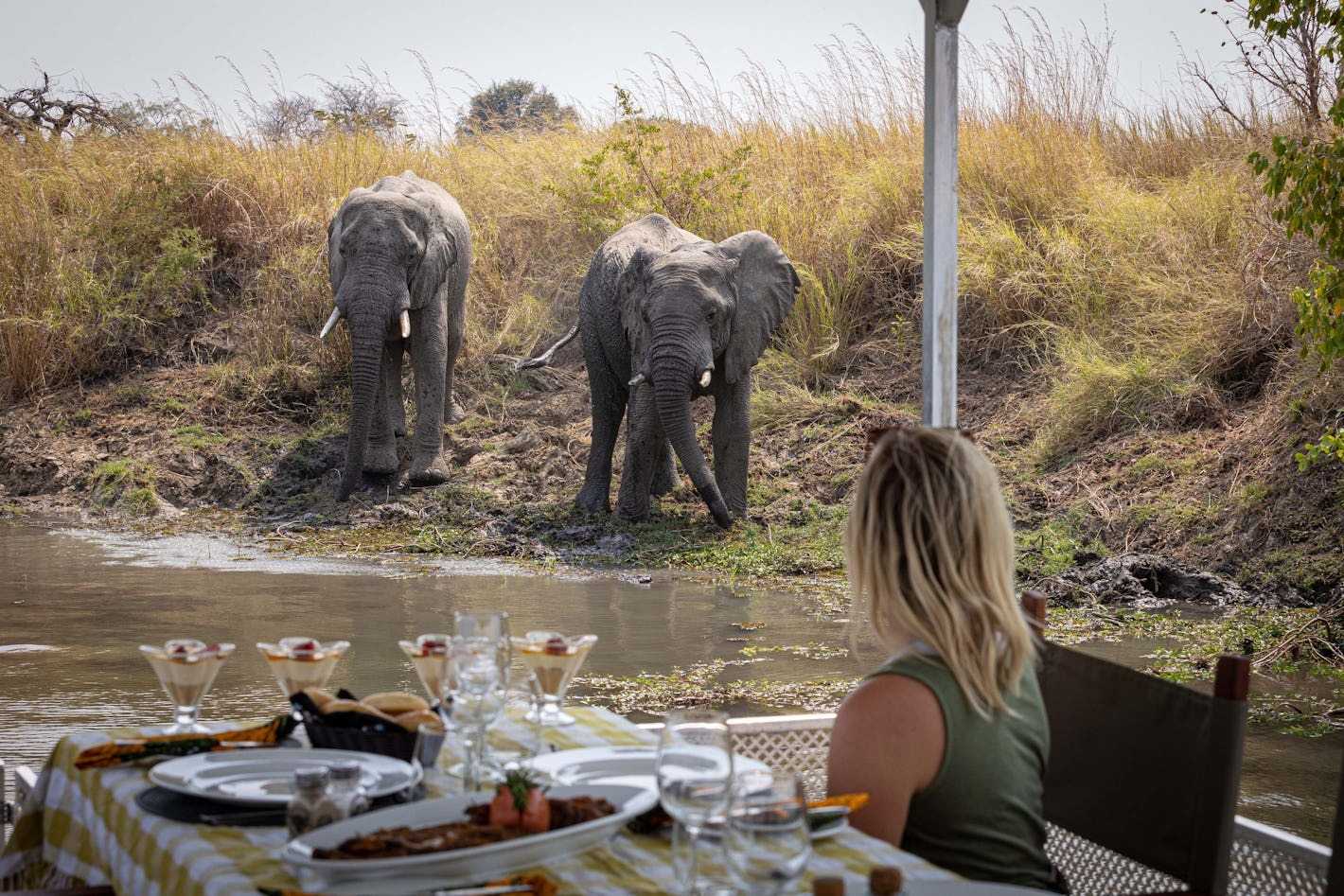 Boat safari at Ila Safari Lodge
