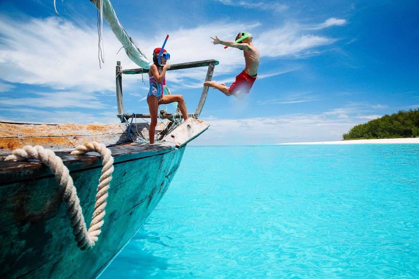 Snorkelling in Zanzibar