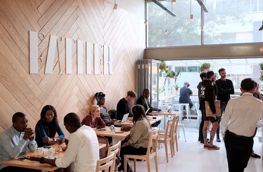 24 hours in Johannesburg - father coffee