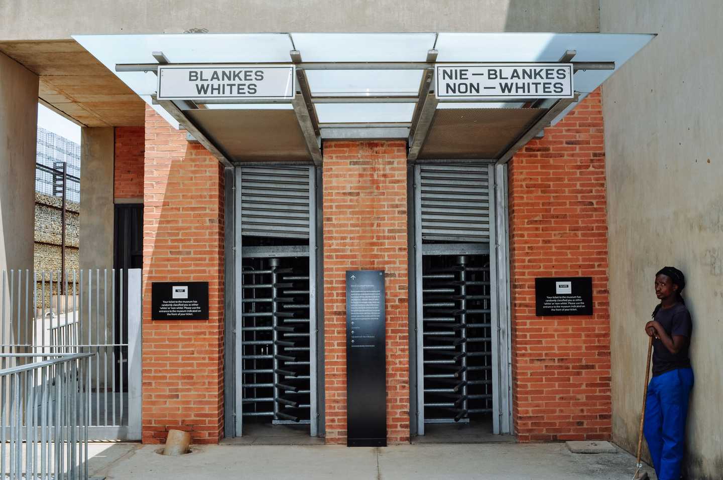 Cultural experiences in Africa - apartheid museum