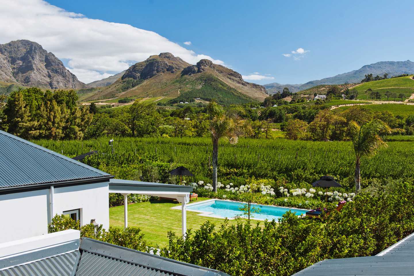 la cle franschoek south africa top private safari lodge