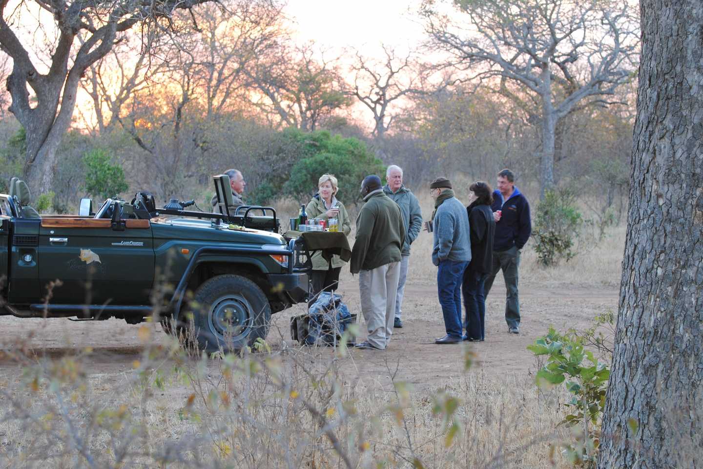 sundowner, thornybush, Kruger