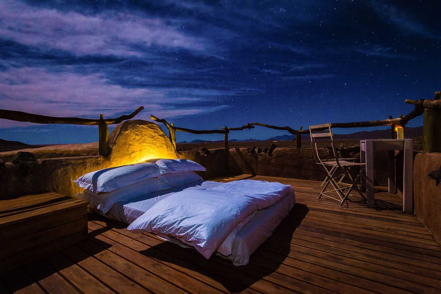 Little Kulala Sossusvlei starbed namibia 