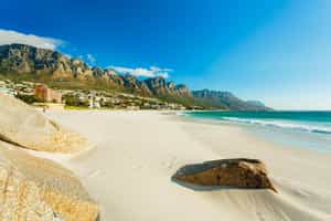 Enjoy the white sandy beaches of Cape Town