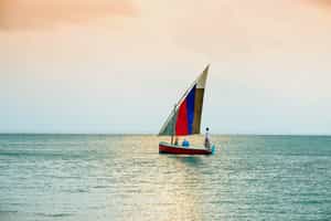 Go on a dhow sunset cruise in Benguerra Island