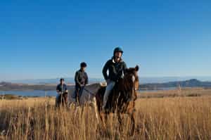 Admire KwaZulu Natal's landscape on horseback