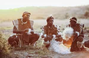 Meet the locals at a Zulu community in Phinda