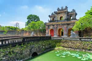 Walk the halls of Forbidden Purple City in Hue