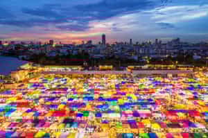 Explore the local markets of Bangkok