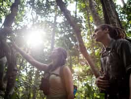 Explore Dzanga-Sangha's rainforests on a walk