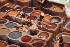 Discover hidden Fez workshops and busy markets