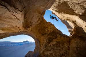 Go on an abseiling adventure in Antarctica