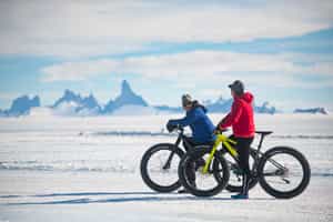 Tackle the 10km explorers loop on a Fat Bike 