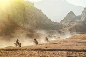 Explore the Hurghada desert by quad bike