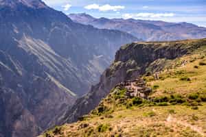 Hike into the depths of the Colca Canyon