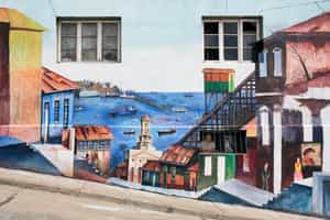 Explore Valparaiso's labyrinth of street art