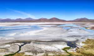 See the largest salt flat in Atacama Desert, Chile