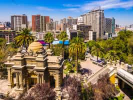 Take in the views from Santa Lucia Hill, Santiago