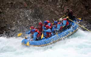 Go whitewater rafting down the Trancura River