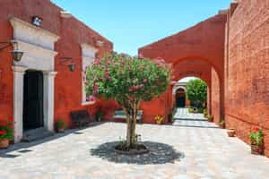 Visit the colourful Santa Catalina convent in Lima