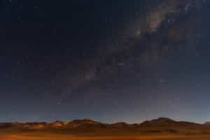 Admire the stars in the Paracas desert