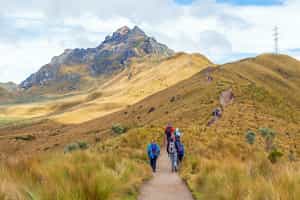 Hike to the top of the Volcano Pichincha, Quito