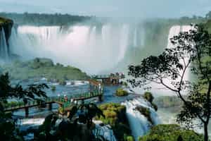 Visit the Brazilian side of Iguazu Falls