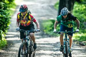 Mountain bike in the jungles of Rincón de la Vieja