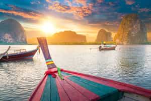 Head out for a sunset cruise from Phuket
