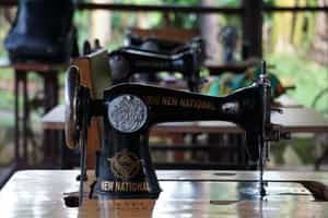 Learn how to pedal sew with the women of Buhoma