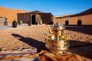 Enjoy tea with a Berber family in Erg Chebbi