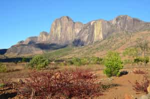 Rock climb in Tsaranoro Valley