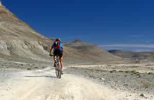 Mountain bike through the unspoiled Atlas region