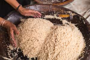 Go olive oil tasting and couscous rolling in Fez