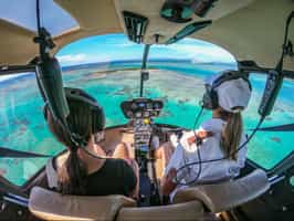 See Nosy Ankao from above on a heli flip