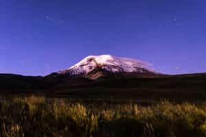 Hike to the summit of Chimborazo Volcano
